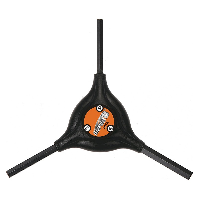 Super B Chiave multipla Brugola Professionale 4/5/6